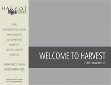 Tablet Screenshot of harvestchurch-pca.org